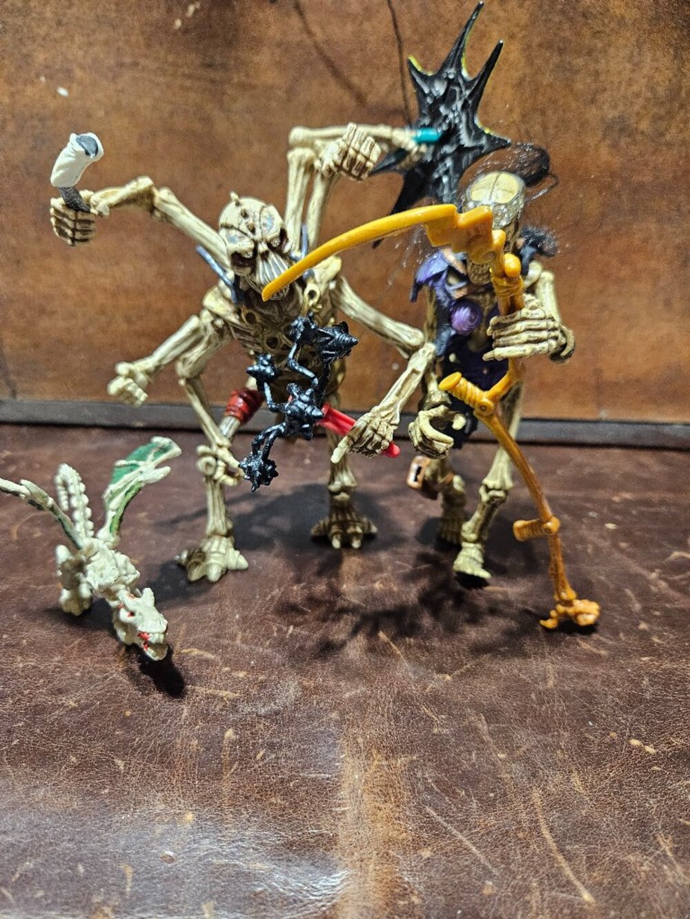 Vintage Skeleton Warriors Action Figures